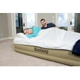 Bestway Fortech Airbed with Builtin Ac Pump, 14 inch Queen