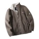 thumbnail image 3 of Chaqueta de Invierno para Hombre, Chaqueta de Invierno, Cremallera Completa, Regalo para Hombre, Ropa Resistente Al Viento, Abrigo Grueso, Abrigo de I Caqui oscuro M Fernando Chaqueta de hombre, 3 of 8