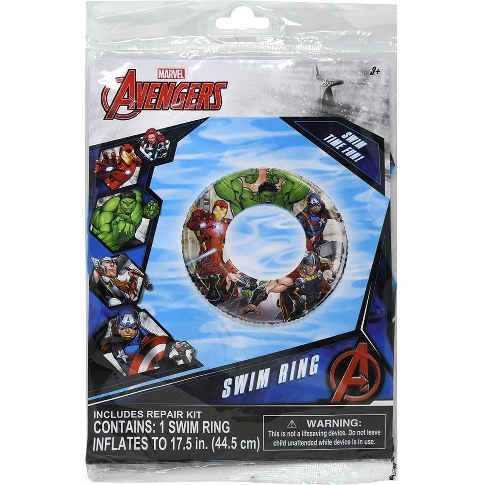 Avengers Marvel Hero Kids Boys Inflatable Swim Ring Beach Swimming Pool Holiday 