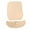 Beige, variant on Split Design Covers Stretch Computer Swivel Cover, Solid Color for Office And Home, Study, Durable Polyester ,