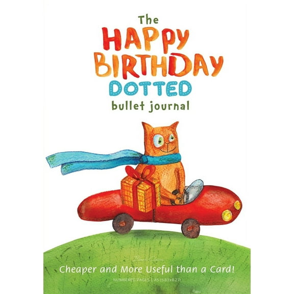 The Happy Birthday Dotted Bullet Journal (Paperback)