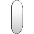 thumbnail image 2 of Livabliss Aranya Modern Accent Mirror,30"H x 20"W x 1"D,Dark Brown, 2 of 5