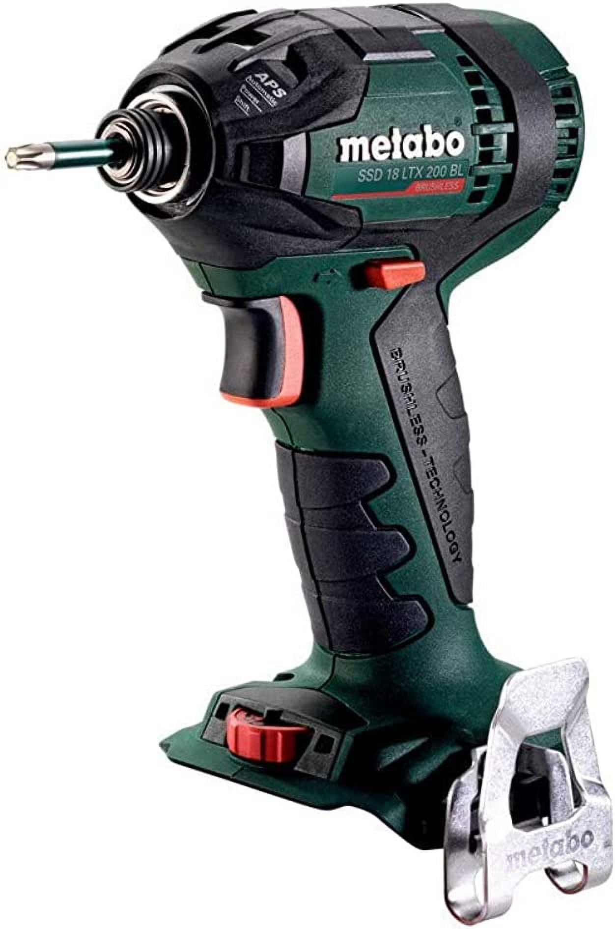 Metabo - SSD 18 LTX 200 BL Brushless Impact Driver 18V Bare Unit