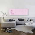 thumbnail image 2 of ARTCANVAS Dandelion Gray Teal Pink Panoramic Canvas Art Print - Size: 60" x 20" (1.50" Deep), 2 of 9