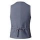 thumbnail image 2 of Chaleco de traje ajustado de talla grande para hombre, Tops para negocios, boda, chaleco Formal o informal, abrigos de cintura de un solo pecho, 2 of 3