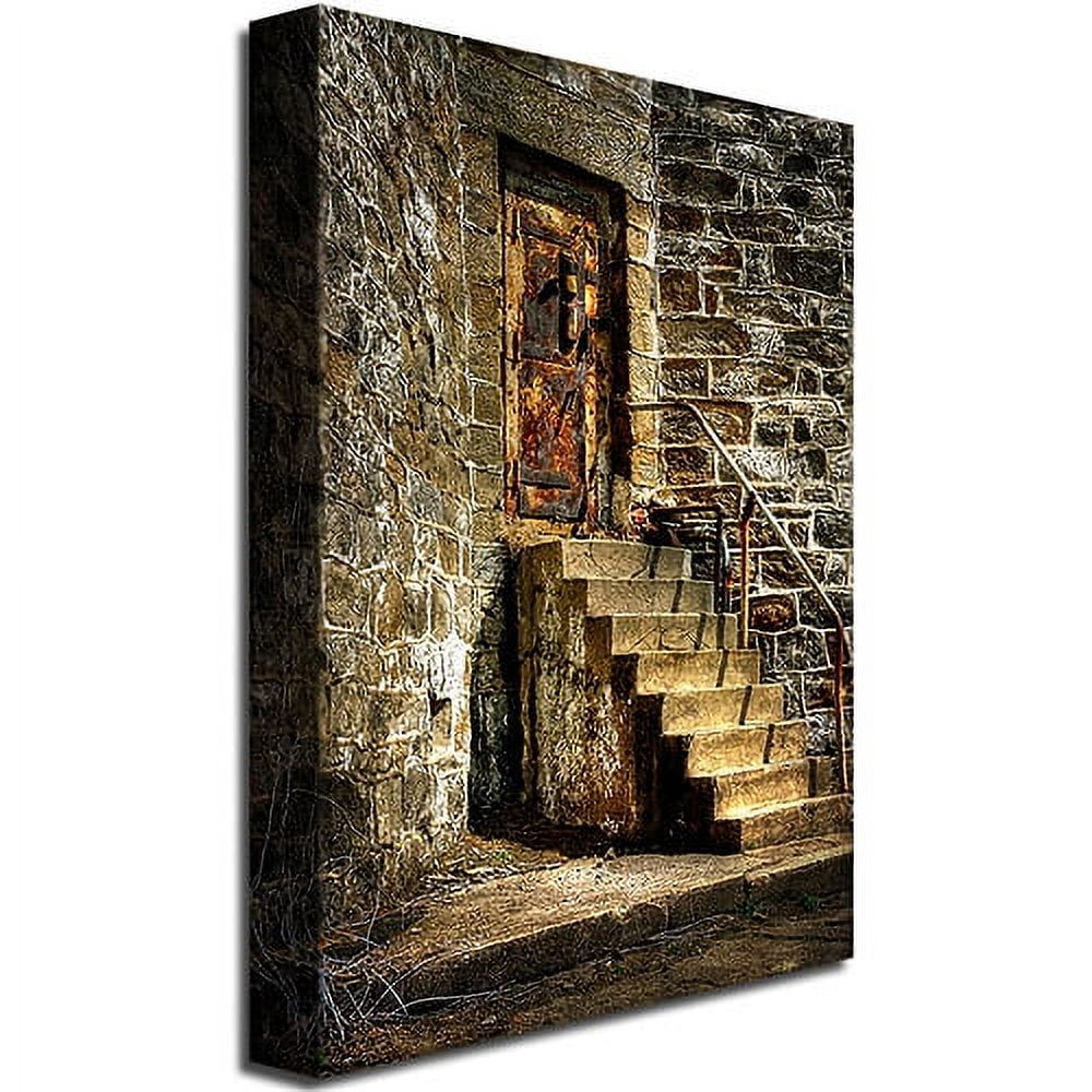 Trademark Fine Art "The Locked Door" Canvas Wall Art by Lois Bryan