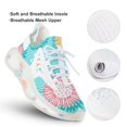 thumbnail image 3 of Flowers Walking Shoes for Men Woman Lightweight Tennis Fashion Elastic Sports Shoes Cushion Basketball Shoes, 3 of 7