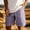 Purple, variant on Wovilon Men's Relaxed Fit Drawstring Shorts with Side Pockets and Crinkled Texture, Lightweight Quick-Dry Breathable Casual Summer Bottoms for Daily Wear, Vacation and Gym Workouts