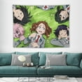 thumbnail image 3 of My Hero Academia Anime Girls Tapestry Luxury Wall Hanging Tapestries Decoration For Living Room Bedroom Dormitory Mural Blanket Wall Art Tapestry, 3 of 8