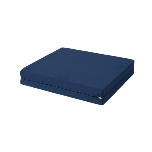 AlexOrthopedic Durable Polyurethane Foam Wheelchair Cushion 4" Navy