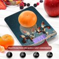 thumbnail image 5 of High Precision Digital Kitchen Scale Tempered Glass Food Scale Multifunction Scale Small Kitchen Appliances Snowman with A Christmas Hat, 5 of 7
