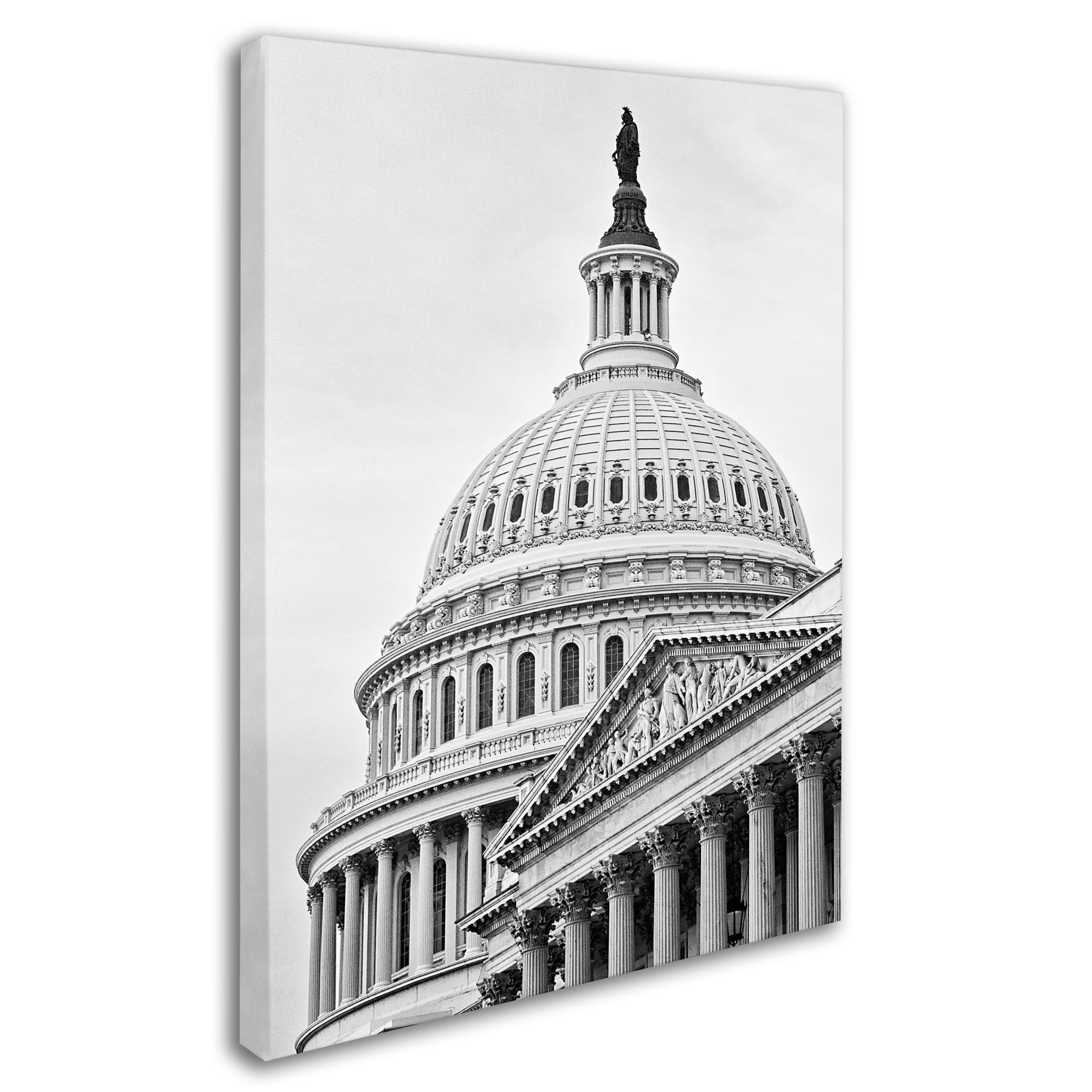 Trademark Fine Art "US Capitol Dome" Canvas Art by Gregory O'Hanlon
