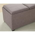 thumbnail image 7 of WyndenHall  Franklin Contemporary Storage Ottoman Set, 7 of 7