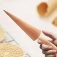 thumbnail image 4 of Rodillo de Cono de Gofre de Helado, Rodillo de Cono Fuerte y Suave, Cono de Pizzelle de Madera, Herramienta con Manejar en Forma de Cono de Gofre, 4 of 5