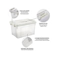 thumbnail image 5 of Caja de Almacenamiento con Tapa y Asas de Seguridad AGBOX | Transparente | Cap. 25L | Resistente y Práctica para Organizar tu Espacio, 5 of 5