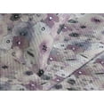thumbnail image 3 of Ambesonne Peony Quilted Coverlet 3 Pcs, Nostalgic Garden Scene Art, Queen Size, Pale Purple Eggshell, 3 of 4