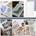 thumbnail image 5 of Clear Sticker Organizer Binder Storage Book for Sticker Storage Collecting Album with 50 Pack Double Sided DIY, 5 of 9