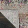 thumbnail image 5 of Nourison Vintage Kashan Transitional Boho Grey 2' x 6' Area Rug, (6' Runner), 5 of 7