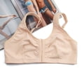 thumbnail image 5 of Bras for Women,Front Closure Bra with Adjustable Wide Support Straps for All Day Comfort and Style,Sports Bras for Women,Beige,L, 5 of 5