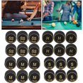 thumbnail image 2 of 6PCS 14mm 0.55in Pool Tips 4 Size Professional Multi Layers Billiard for Pool Stick Tips Snooker Replacement Accessories Tools SS, 2 of 5