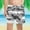 w93# Grey717, variant on Boys Youth Casual Board Shorts Drawstring Elastic Waist Summer Breathable Leaf Print Beachwear Bottoms With Liner Lightweight Breathable Cozy Short Trunks Pull On Shorts,Grey,8-9 Years