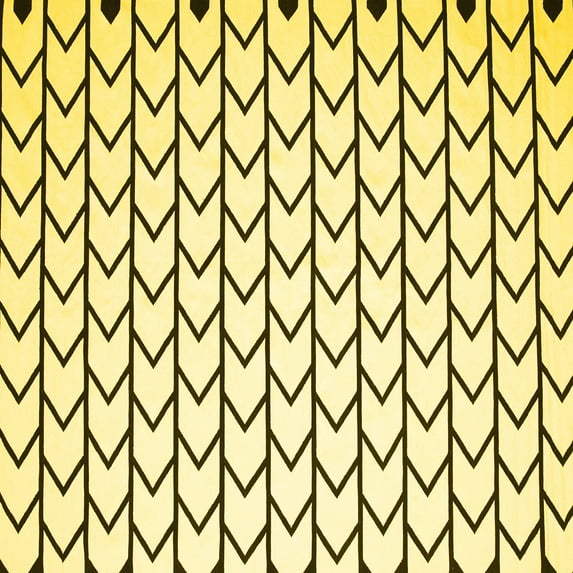 Ahgly Company Indoor Square Solid Yellow Modern Area Rugs, 4' Square