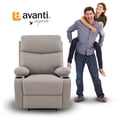 thumbnail image 3 of Sillón Reclinable Manual Nando Gris | Porta Vasos y Soporte Lumbar, 3 of 6