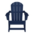 thumbnail image 5 of (2 pack) WestinTrends Malibu Outdoor Patio Porch Rocking Adirondack Chair, Navy Blue, 5 of 14