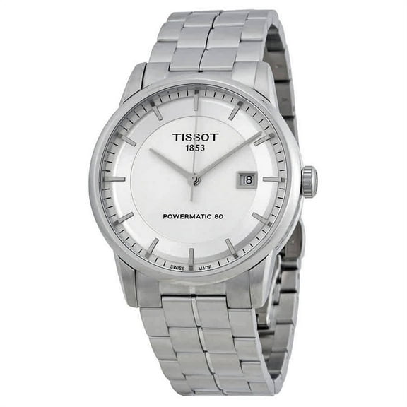 Tissot Men's Luxury Automatic T086.407.11.031.00 Silver Stainless-Steel Swiss Automatic Watch