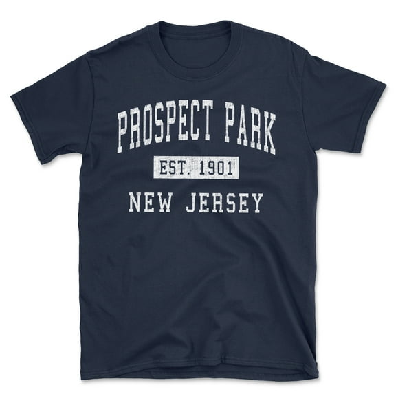 Prospect Park New Jersey Classic Established Men's Cotton T-Shirt