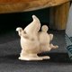 thumbnail image 5 of Quemador de incienso de caballo pequeño Mini incensario Fragancia Año del Caballo Decoración Animal Beige, 5 of 7