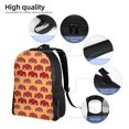 thumbnail image 5 of Gaeub Red Cars Print Unisex Backpacks, College Bookbag,Daypack with Padded 15" Laptop Sleeve,for School, Work, and Travel, 5 of 8