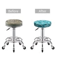 thumbnail image 5 of Gukieu Shark Wearing Sunglasses Print Round Chair Cover, Dust-proof and Non-slip Bar Chair Protective Cover, Suitable for Bars, Restaurants, Offices-12 inch, 5 of 7