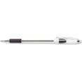 thumbnail image 1 of WWS-Ballpoint Pen, Medium Point, 24/PK, Black Ink/Clear Barrel (PENBK91ASWUS), 1 of 4