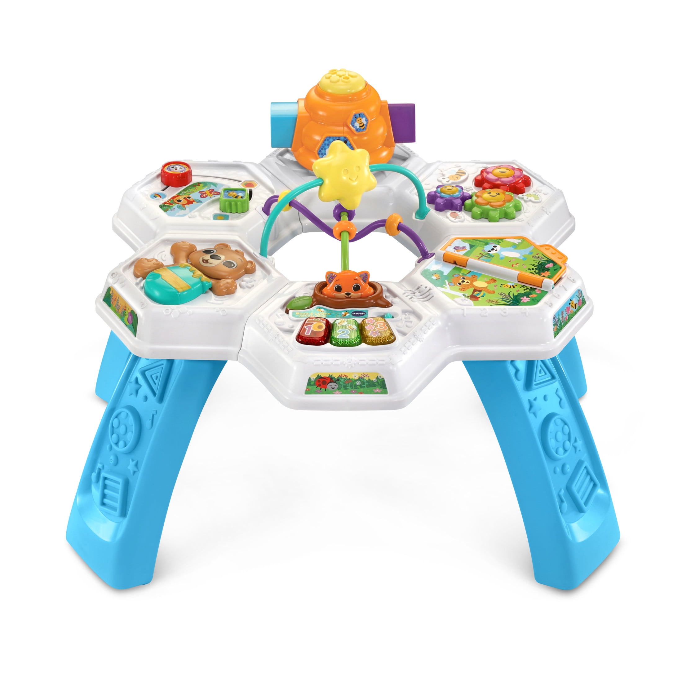 VTech Buzz & Learn Activity Table with Accessories, Baby and Toddler Toys