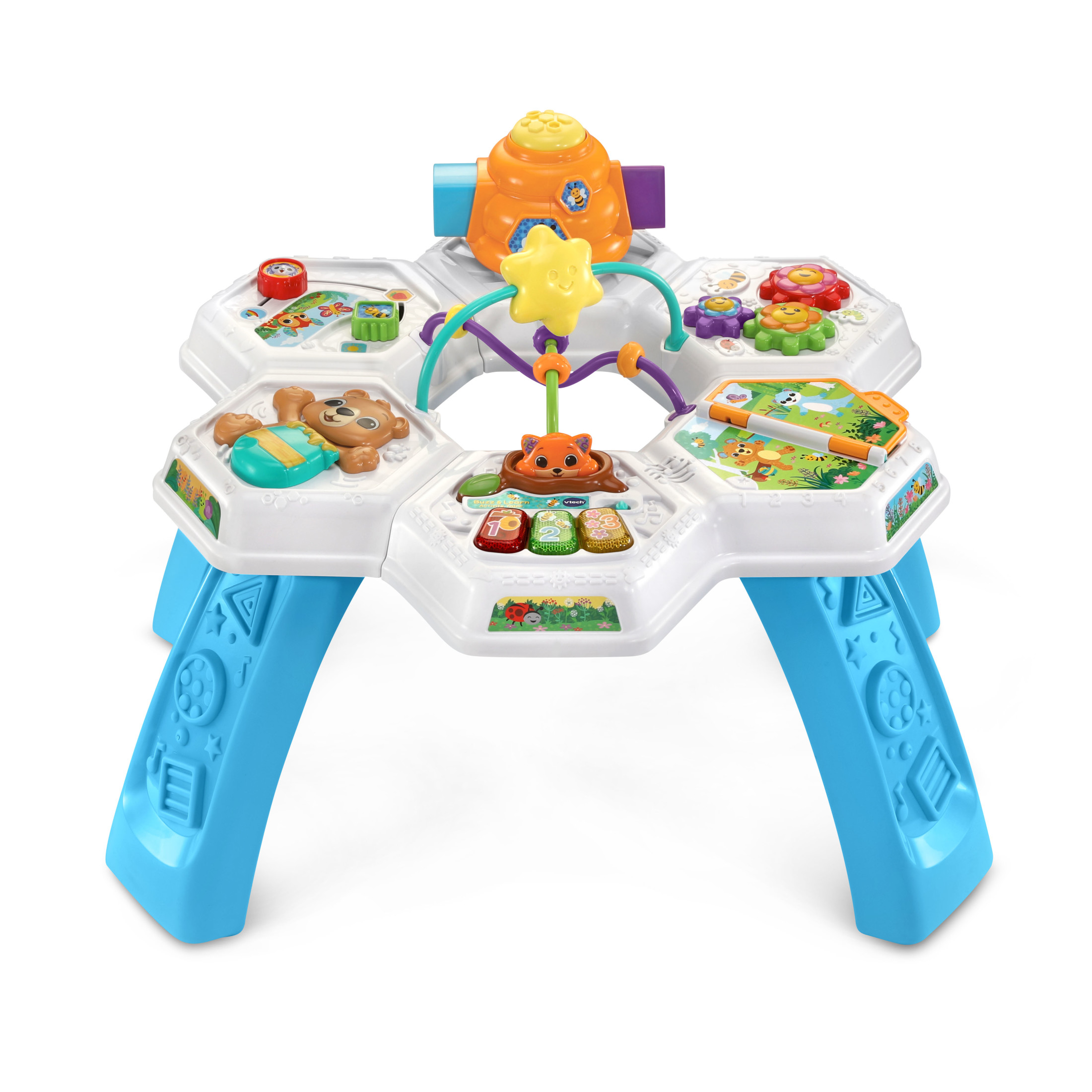 VTech Buzz and Learn Activity Table with Accessories, 9-36 Months photo 2