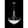 thumbnail image 6 of Quorum Lighting Bryant 4-Light Pendant, Aged Silver Leaf, 27.5W x 29.5H, Incandescent, Dry Rated, 6 of 7