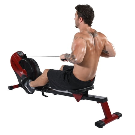 Stamina ATS Air Exercise Rowers 1401, Black and Red
