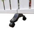 thumbnail image 7 of Electric Heater Foot Stand Adjustable Support with Wheels For Easy Movement Bl, 7 of 7