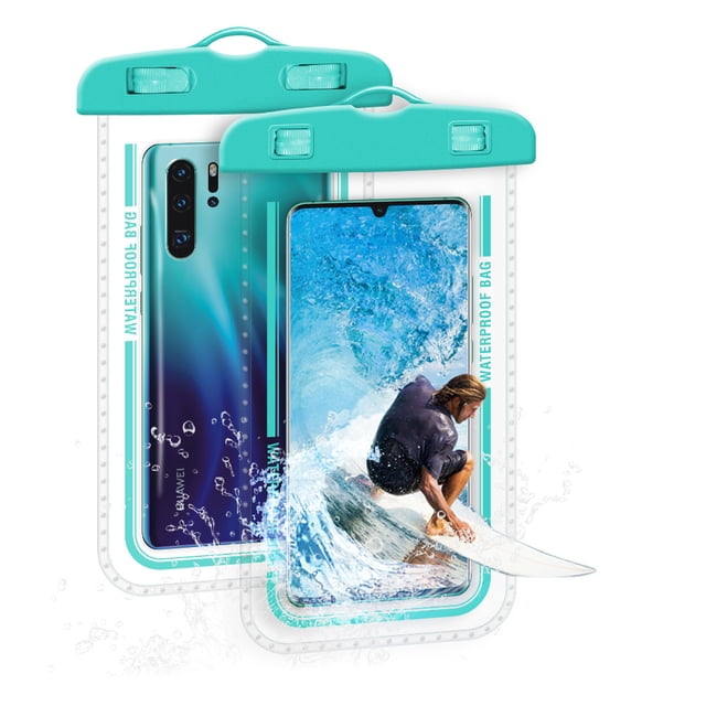 Funda impermeable universal para teléfono móvil, funda protectora para buceo, gran transparente, para natación, bolsa impermeable para teléfono móvil
