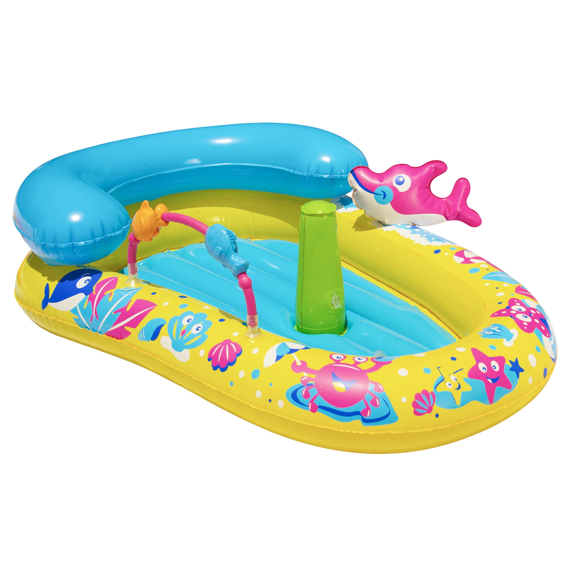 Intex My Baby Float Inflatable Swimming Pool Kiddie Tube Raft56581EP 