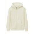 thumbnail image 2 of Autumn and winter new hooded zipper sweater men's and female couple jacket, 2 of 4