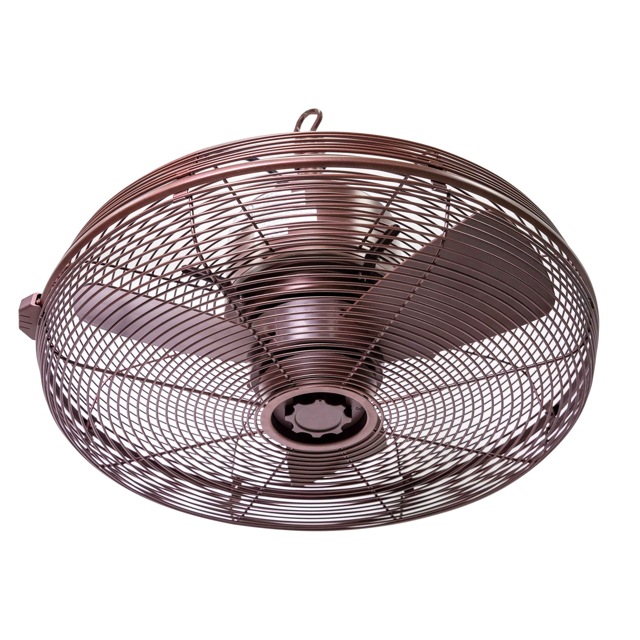 Better Homes & Gardens New 18 inch Outdoor Gazebo Fan with Hanging Hook Bronze
