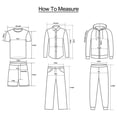 thumbnail image 3 of Ensemble Deux Pièces Moderne pour Hommes, Confort Estival et Tenue d'Intérieur, Ensemble de Mise en Forme Extérieur pour Hommes, 3 of 4