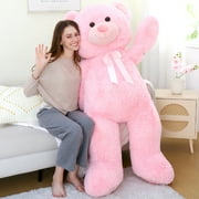 MaoGoLan 5ft Jumbo Teddy Bear Stuffed Animal Big Life Size Bear Plush Toy Stuffed Bear Toys
