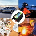thumbnail image 4 of Riwesomey Inversor de corriente para automóvil de alto rendimiento de 300 W 12 V 220 V a CA 110 V Convertidor de transformador de voltaje Adaptador Vehículos, repuestos y accesorios Mis No.2 Riwesomey VI009298-02, 4 of 5