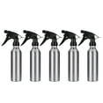 thumbnail image 1 of 5pcs 250ml Multifunctional Spray Bottles Aluminum Alloy Empty Refillable Mist Sprayer (Silver), 1 of 6