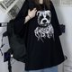 thumbnail image 4 of Summer Goth Female Tee Aesthetic Loose Women T-shirt Punk Dark Grunge Streetwear Ladies gothic Top T-shirts Harajuku Clothes y2kpangjing, 4 of 4