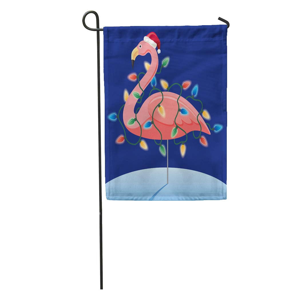KDAGR Bird Christmas Pink Flamingo Christmaslight Coloredlights Holiday