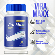 Vira Maxx Advanced Formula Pills All Natural ViraMaxx Vitamin Supplement 60 Capsules